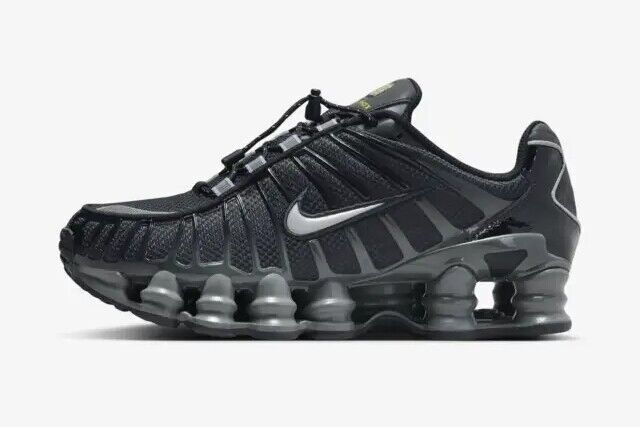 Pre-owned Nike Wmns Shox Tl Black Metallic Silver Fv0939-001 Women's Size