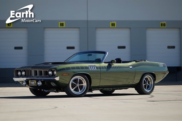 1971 Plymouth Cuda Hemi 392 Custom Restomod 31488 Miles F8 Green Convertible  Ma