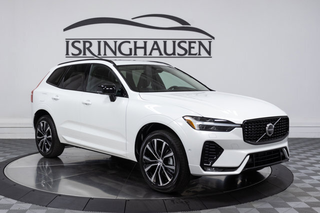 2024 Volvo XC60 B5 AWD Plus Dark Theme 0 Miles Crystal White Metallic Sport Util