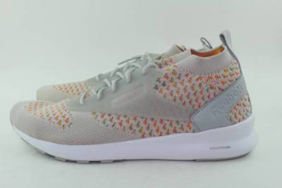 REEBOK ZOKU RUNNER ULTRAKNIT KE MEN SIZE 9.0 SKULL GREY NEW COMFORTABLE LIGHT