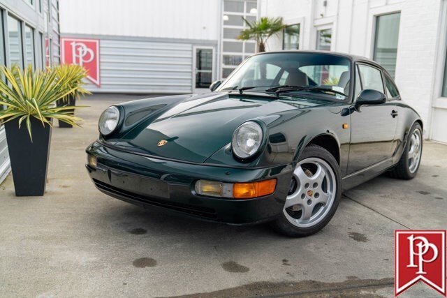 Owner 1990 Porsche 911 Carrera 4 coupe 49671 Miles Forest Green