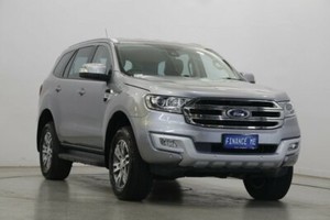 2016 Ford Everest UA Trend 4WD Aluminium 6 Speed Sports Automatic Wagon