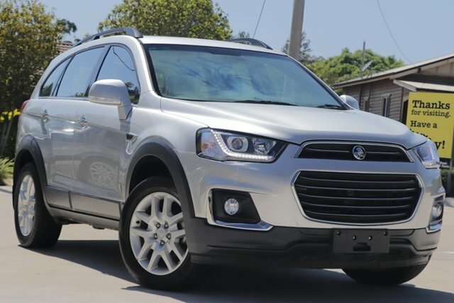 2017 Holden Captiva CG MY18 Active 2WD Silver 6 Speed Sports Automatic 