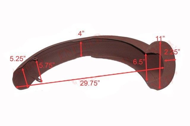 Velocette Mac Mov Front Mudguard Fender Bare Metal 