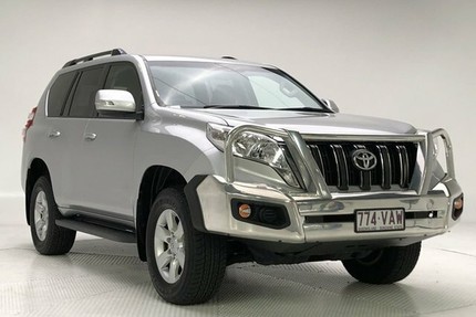 2014 Toyota Landcruiser Prado KDJ150R MY14 GXL Silver 5 Speed Sports Automatic Wagon Salisbury Brisbane South West Preview