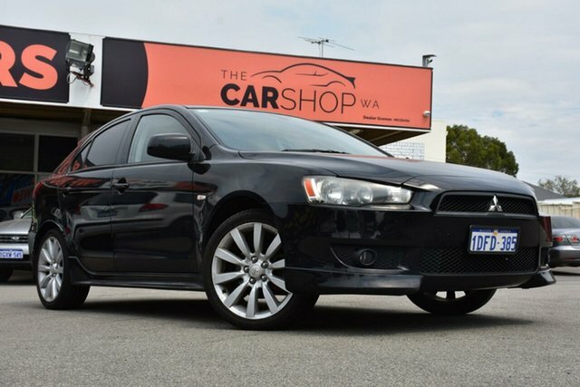 Mitsubishi lancer 10 black