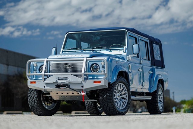 Owner 1985 Land Rover Defender 110 Glencoe Legacy Edition LS3 111 Miles Blue SUV  Auto