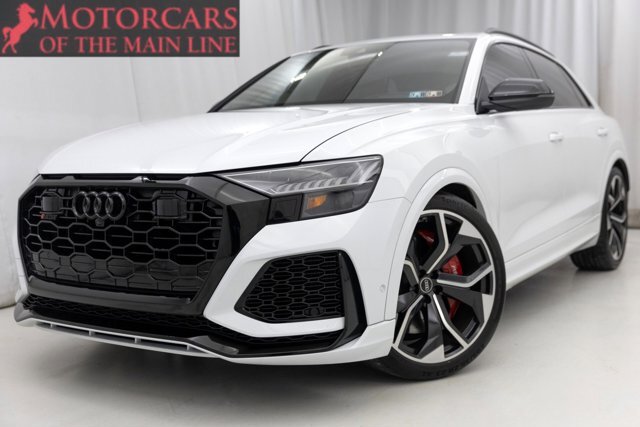 2021 Audi RS Q8  38340 Miles Glacier White Metallic Sport Utility Twin Turbo Gas