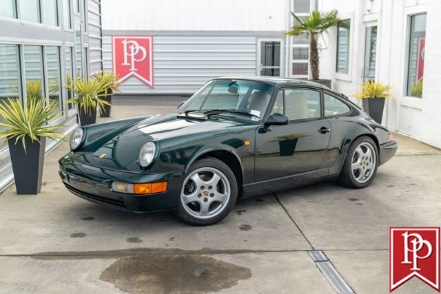 1990 Porsche Carrera 4 coupe 49671 Miles Forest Green