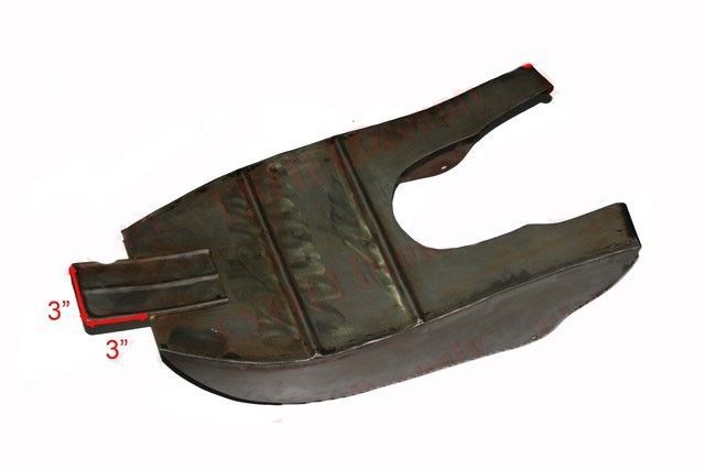 New AJS Matchless Seat Frame Base Plate Bare Metal  