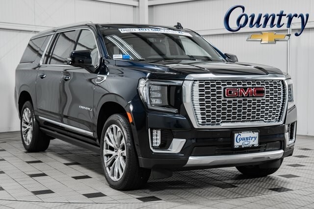 2021 Gmc Yukon Xl Denali 31892 Miles Midnight Blue Metallic 4d Sport