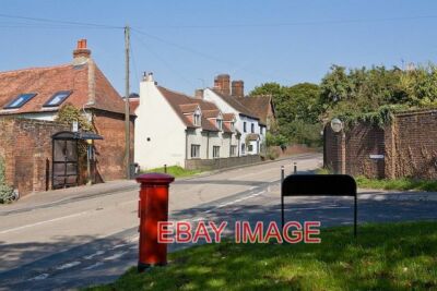 PHOTO  BOURNE LANE JOINS THE HIGH STREET TWYFORD BOURNE LANE (RIGHT). THE NARROW