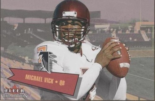 2001 Fleer Tradition Glossy Michael Vick #401