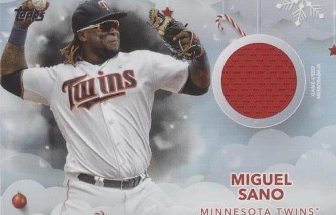 2020 Topps Holiday - Miguel Sanó #WHR-MN
