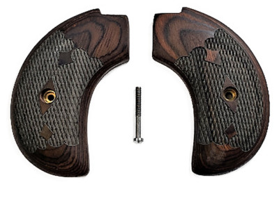 Fits Heritage Rough Rider GRIPS .22 & .22 MAG ''Gentleman'' Rosewood Birds-head
