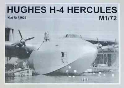 1/72  Hughes H-4 Hercules _ reissue Amodel 72029 with new resin parts!