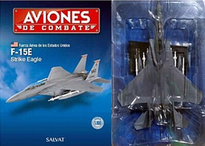 F- 15 E STRIKE EAGLE - USA AIR FORCE FIGHTER AVION 1:100 Diecast # 54