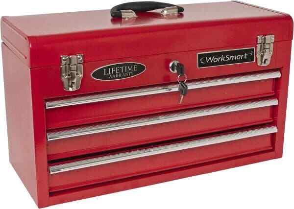 DWE Treasurn Chest新品 Value Collection 3 Drawer Portable Tool Chest 20-1/2