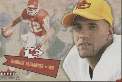 2001 Fleer Tradition Derrick Alexander #50