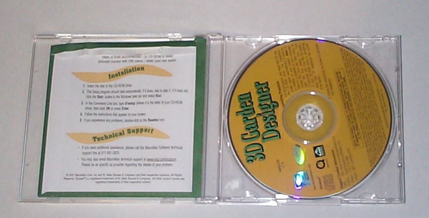 3D Garden Designer 3.0 CD-ROM - Burpee - Windows