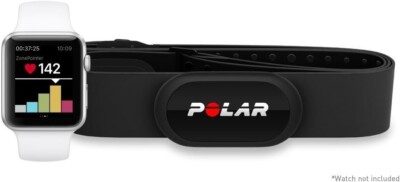 Polar H10 Heart Rate Sensor, Size M-XXL Black