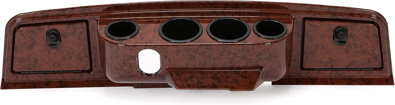Wood Grain Dashboard Cover Kit for 1995-2007 Yamaha G14 G16 G19 G22 Gas Electric