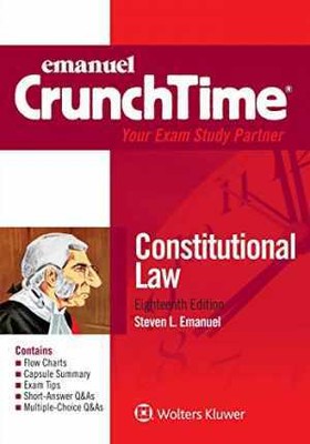 Emanuel CrunchTime for Constitutional - Paperback, by Emanuel Steven L. - Good