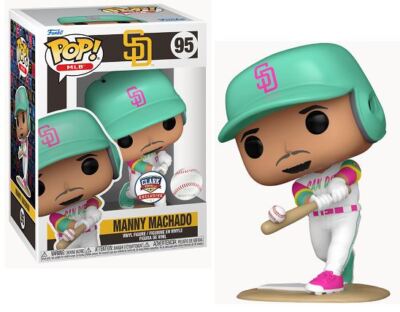 Manny Machado (San Diego Padres) (City Connect) CLARKtoys Exclusive Funko Pop!