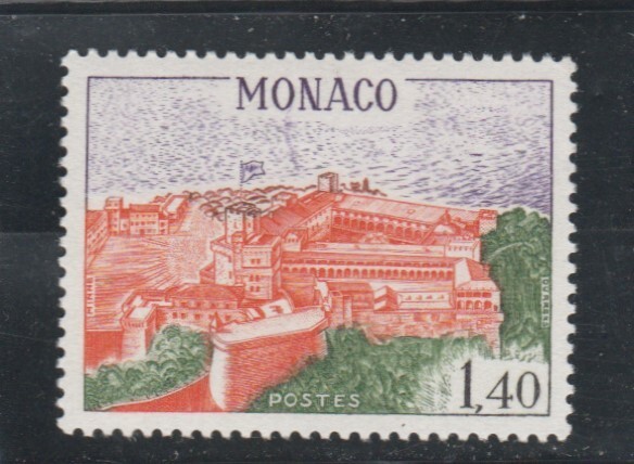 L7228 Monaco Timbre NÂ° Y&T 850 De 1971 