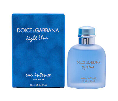Light Blue eau intense by Dolce & Gabbana D&G 3.3 / 3.4 oz EDP Cologne for Men