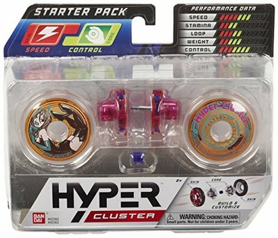 Hyper Cluster Yo-Yo Starter Pack, Spin Vampire Speed/Control