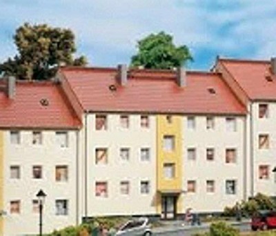 Auhagen 11402 Modelisme Ferroviaire Batiment Immeuble Collectif