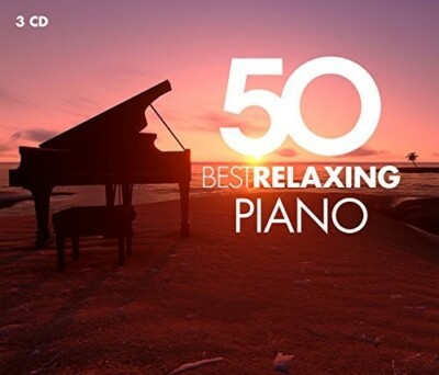 Various Artists - 50 Best Relaxing Piano (Various Artists) [New CD]