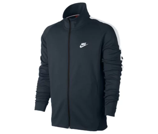 Nike Men’s N98 Tribute Jacket Size X-Large Blue Obsidian