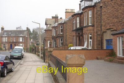 Photo 6x4 Newall Terrace, Dumfries Street of attractive solid houses betw c2007