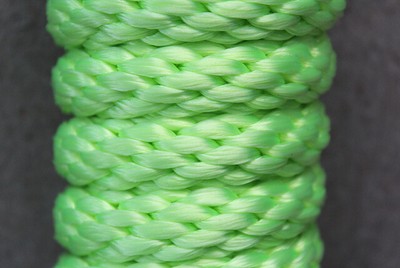 U-H445 HILASON HORSE RIDING POLY ROPING REINS LIME GREEN 1/4