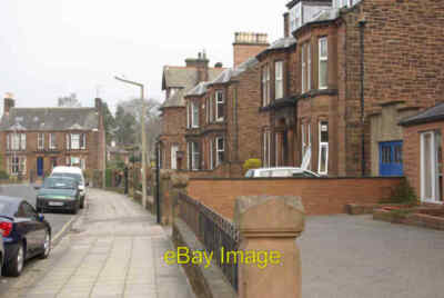 Photo 6x4 Newall Terrace Dumfries Street of attractive solid houses betwe c2007
