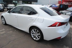 2013 Lexus IS250 GSE30R Luxury White 6 Speed Sports Automatic Sedan Townsville Townsville City Preview