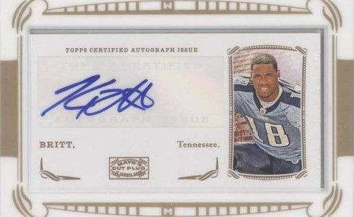 2009 Topps Mayo Kenny Britt #MA-KB