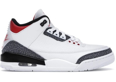 Size 9M/10.5W - Jordan 3 Retro SE Fire Red Denim (2020) CZ6431-100