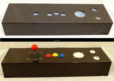 Multicade Control Panel w/ 2''  trackball hole for stand up Arcades Jamma +More