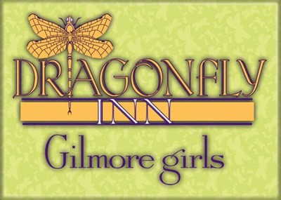 Lukes Gilmore Girls TV Series Dragonfly Inn Logo Refrigerator Magnet NEW UNUSED