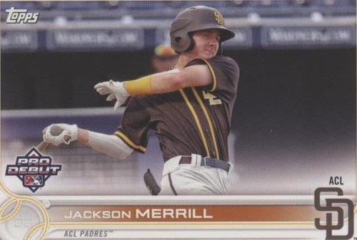 2022 Topps Pro Debut - Jackson Merrill #PD-103