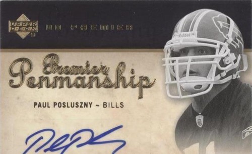 2007 UD Premier Paul Posluszny #PP-PP