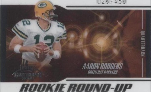 2005 Playoff Contenders Aaron Rodgers #RU-21