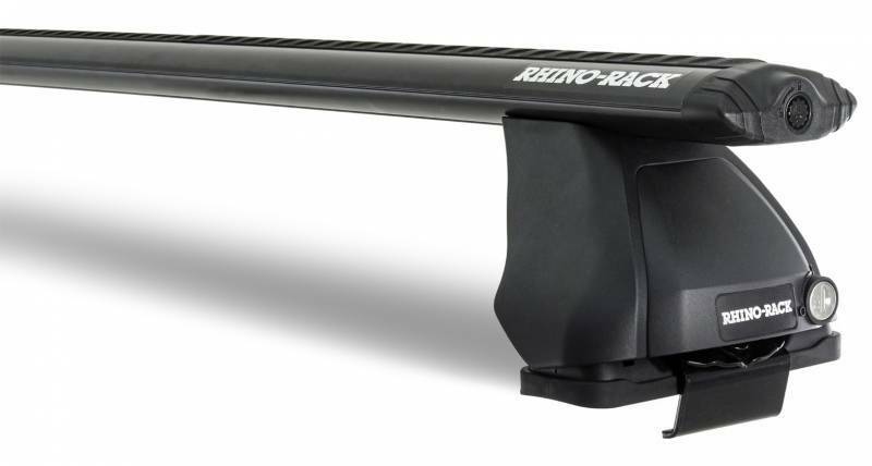 11-21 Fits Jeep Grand Cherokee Wk2 4dr Suv 2500 Black 2 Bar Roof Rack