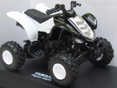 NEW06148B Quad YAMAHA Raptor 660R de couleur Blanc