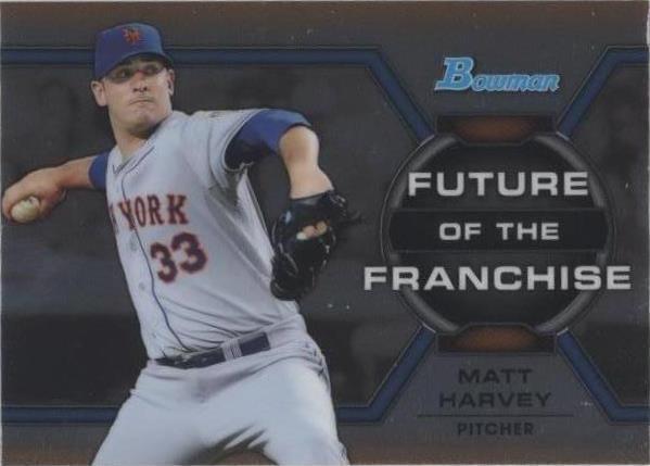 2013 Bowman Draft Picks & Prospects - Matt Harvey #FF-MH