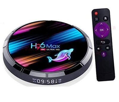 Android 9.0 TV Box Amlogic S905X3 H96 MAX X3 Android TV Box 4GB RAM 64GB ROM ...