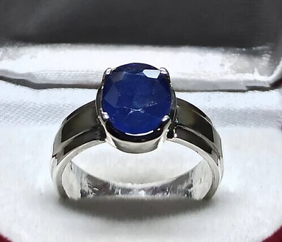 Neelam ring clearance in silver